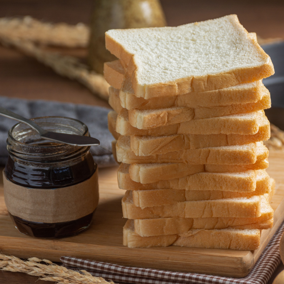 refined white bread