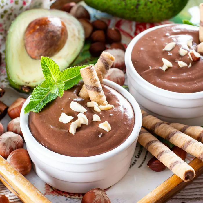 chocolate avocado mousse