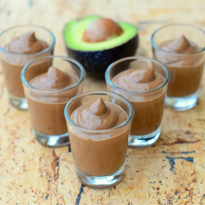 chocolate avocado mousse