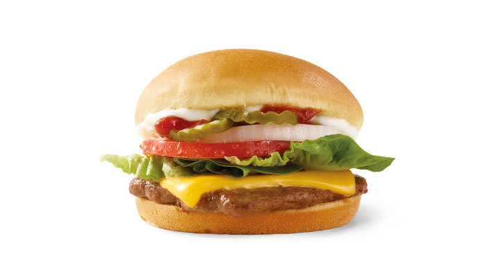 wendy's jr. hamburger