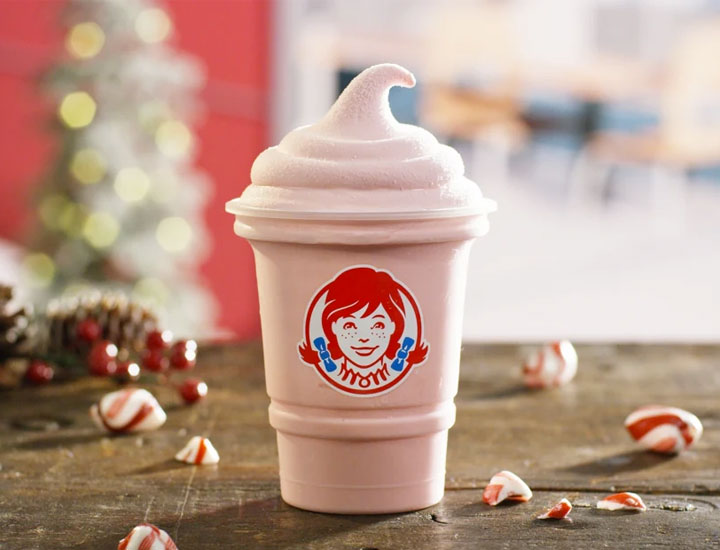 wendy's peppermint frosty