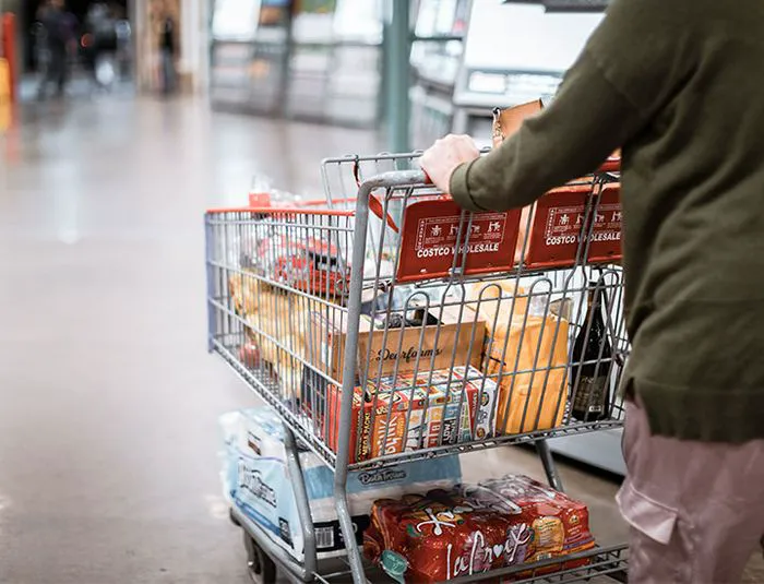 costco shopping