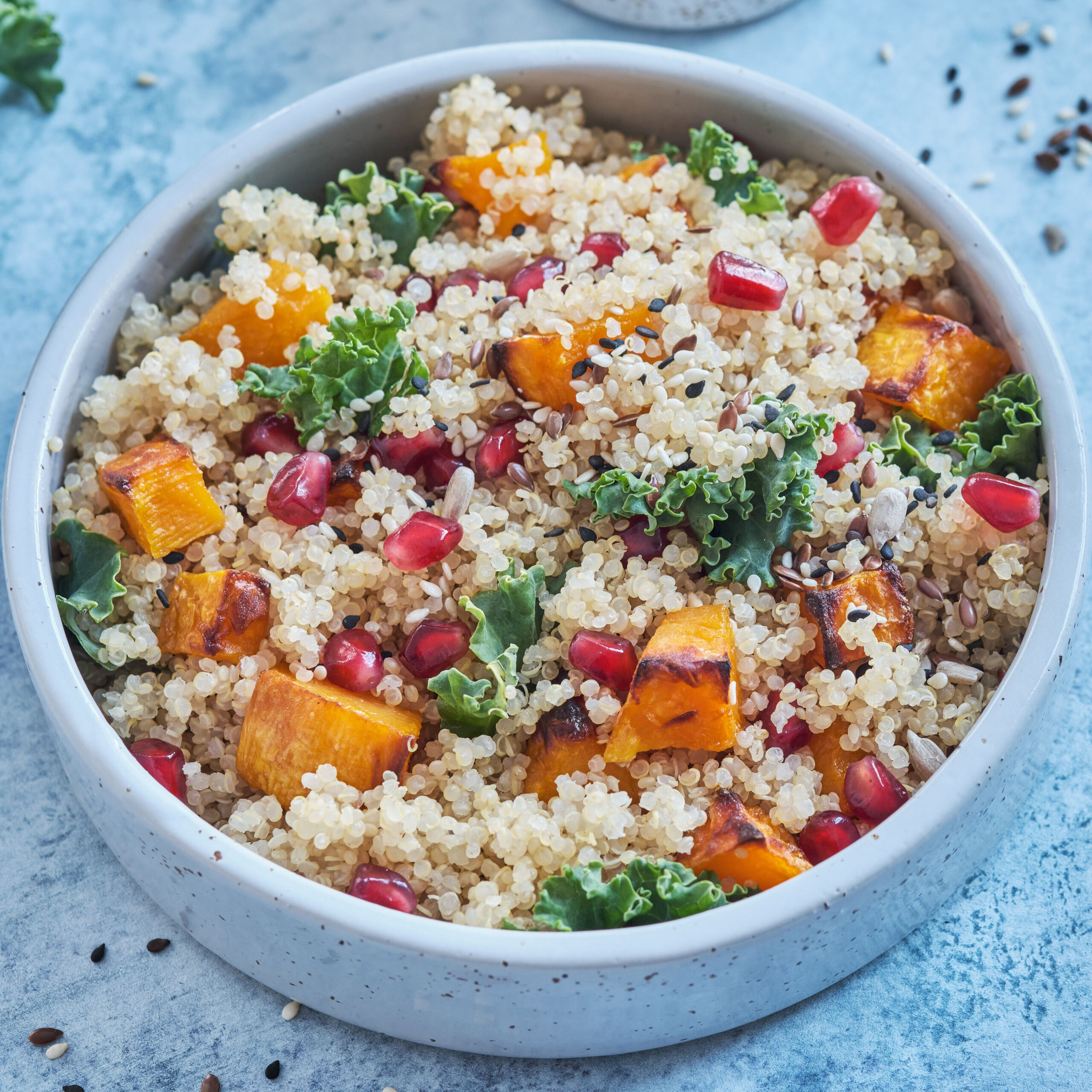 quinoa bowl with veggies