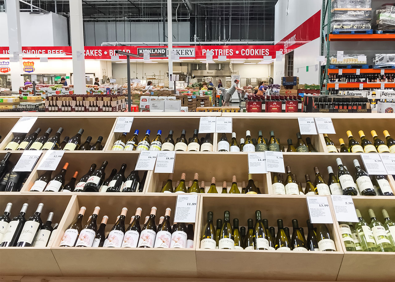 costco wine aisle