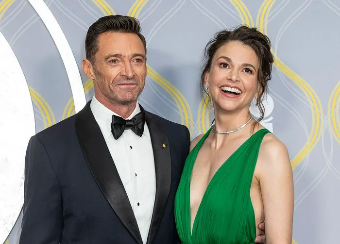 Hugh Jackman and Sutton Foster 75th Annual Tony Awards