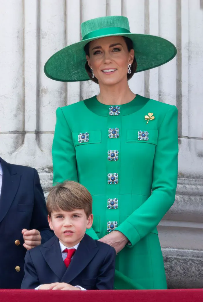 Kate Middleton Andrew Gn green coat dress Trooping the Color 2023
