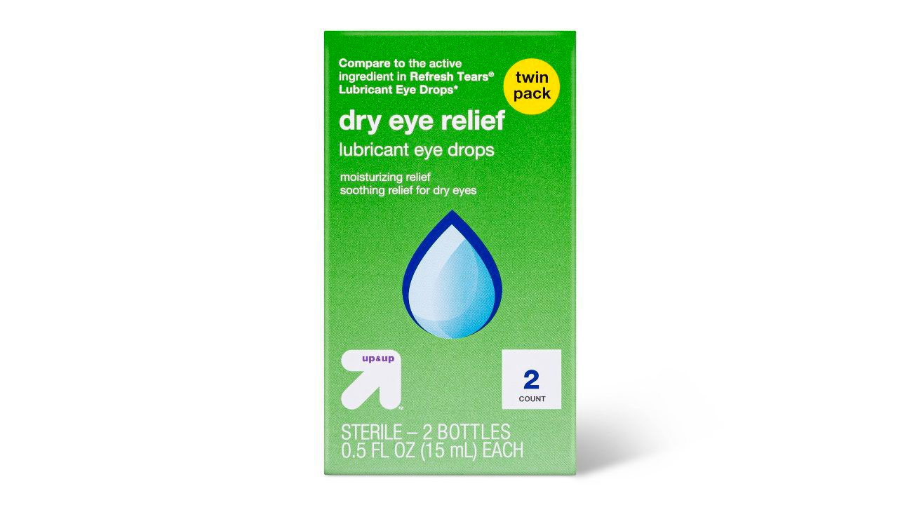 recalled up and up target eye drops