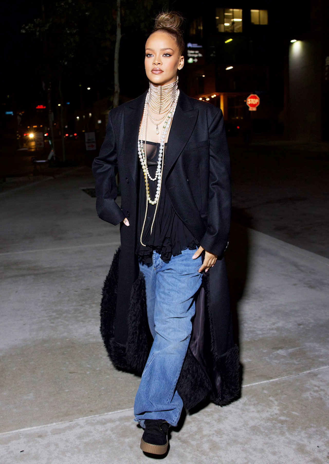 rihanna street style