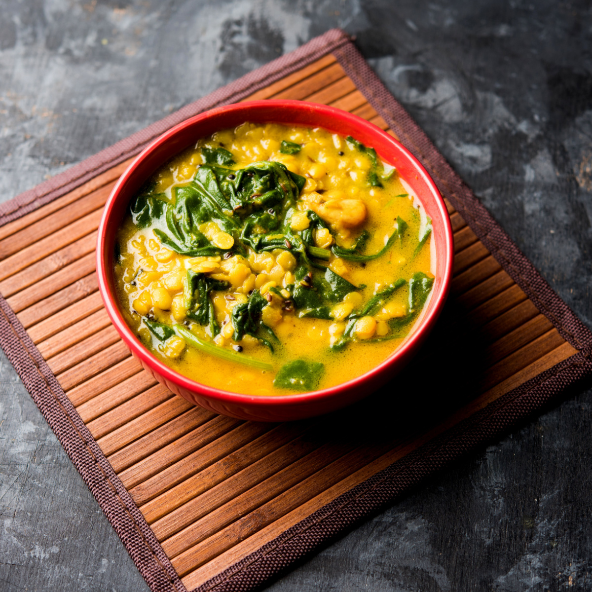 lentil and spinach soup