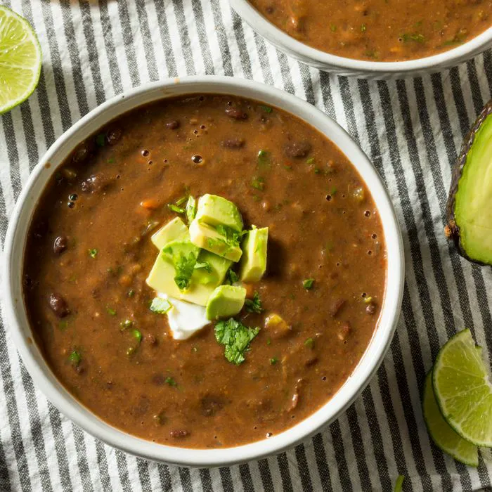 black bean soup