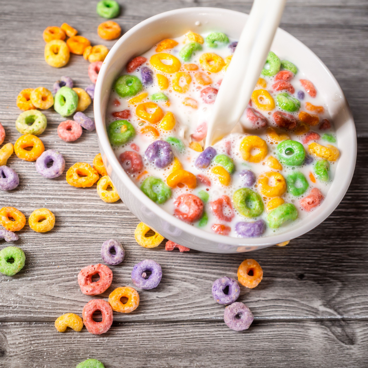 sugary cereals
