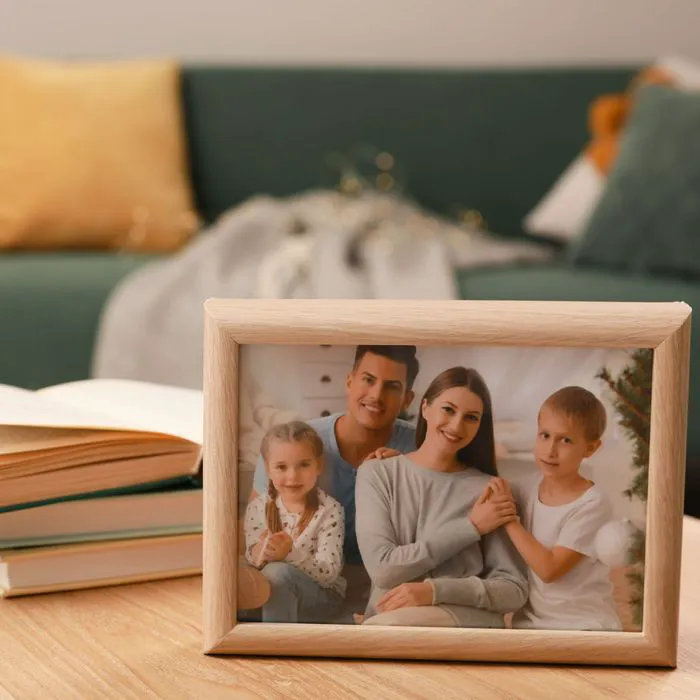 framed photo