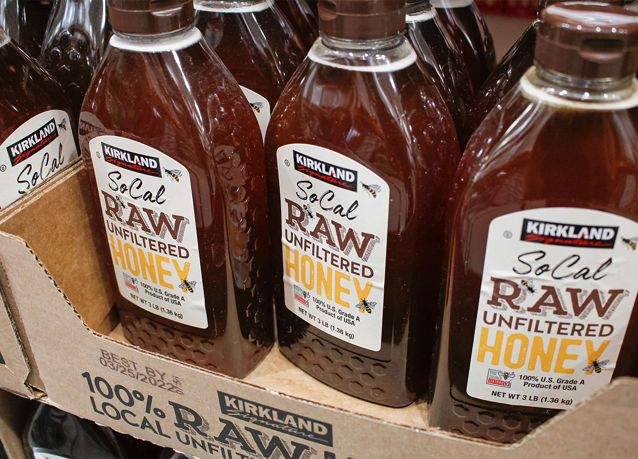 kirkland signature raw honey