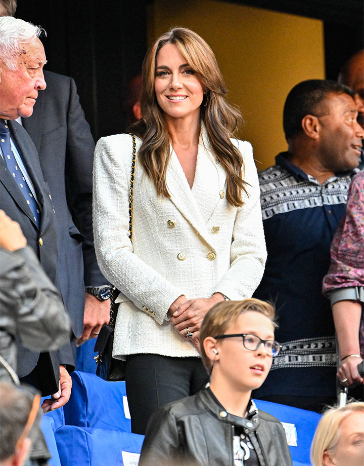 kate middleton white zara blazer