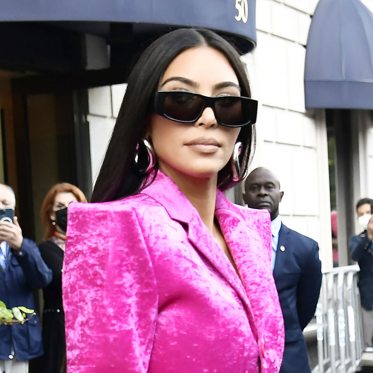 Kim Kardashian Wears Balenciaga for 2024 Super Bowl