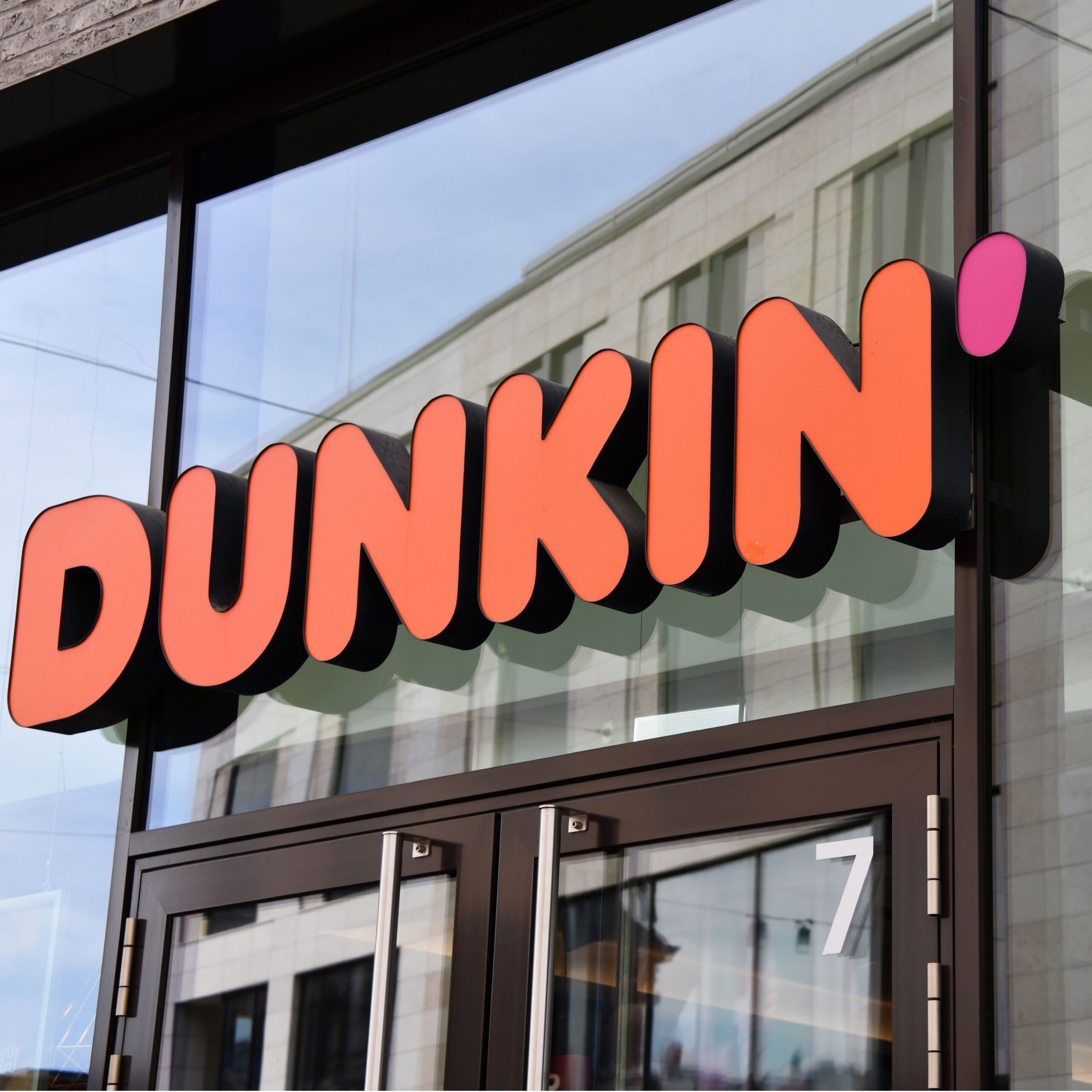 dunkin storefront