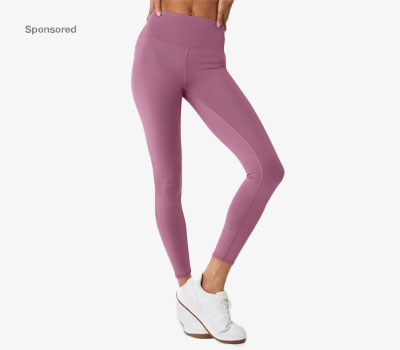 High-Waist Airlift Legging in Anthracite Stone by Alo Yoga - Work Well Daily