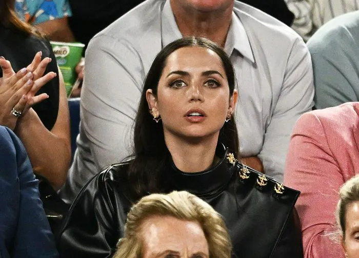 ana de armas watches mens singles final australian open