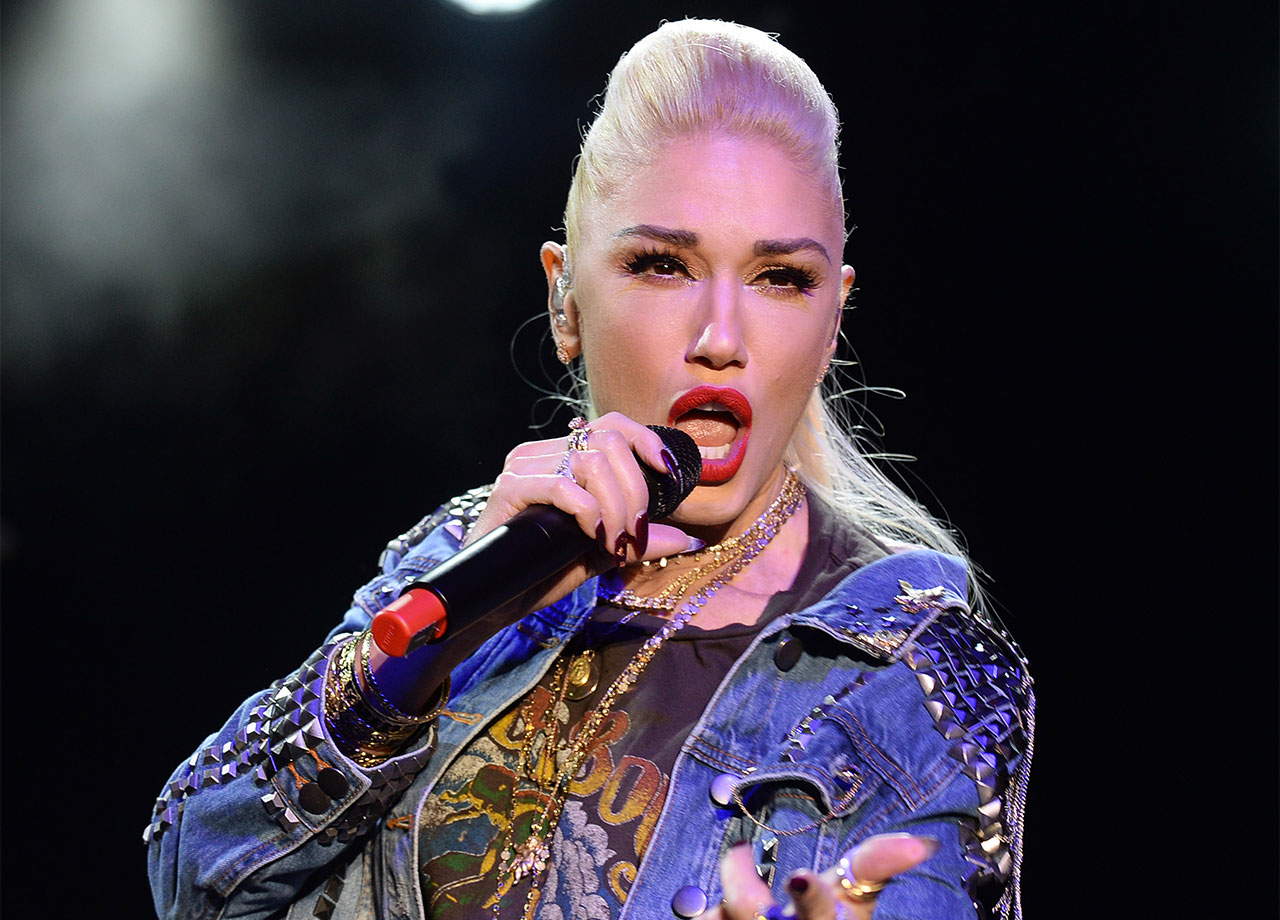 Gwen Stefani performs One Love Malibu Benefit