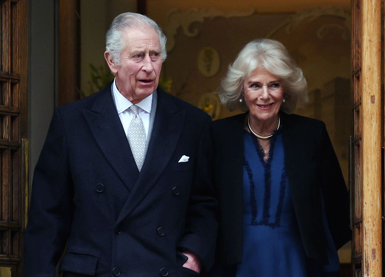 King Charles leaves London Clinic with Queen Camilla