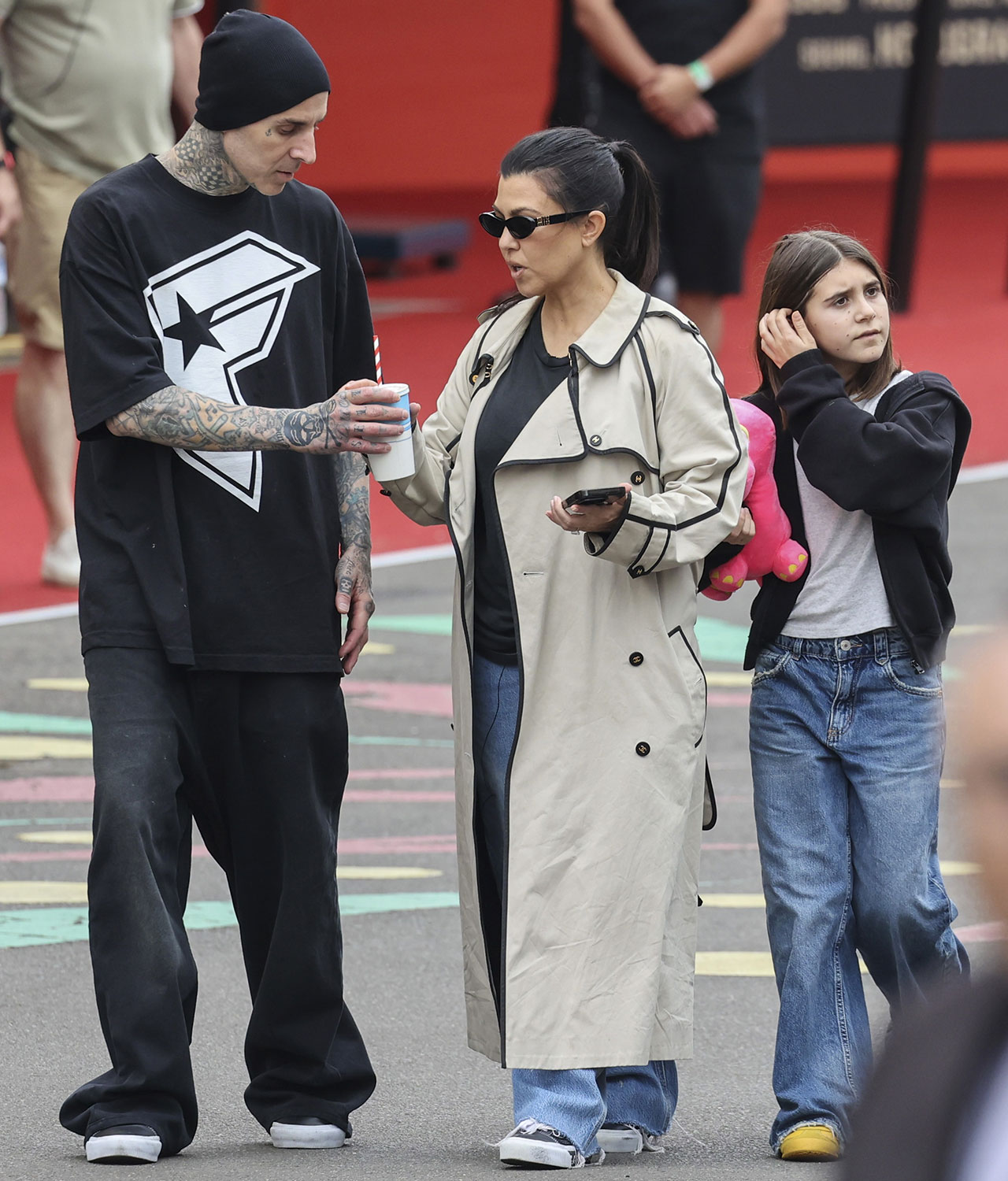 kourtney kardashian travis barker kids