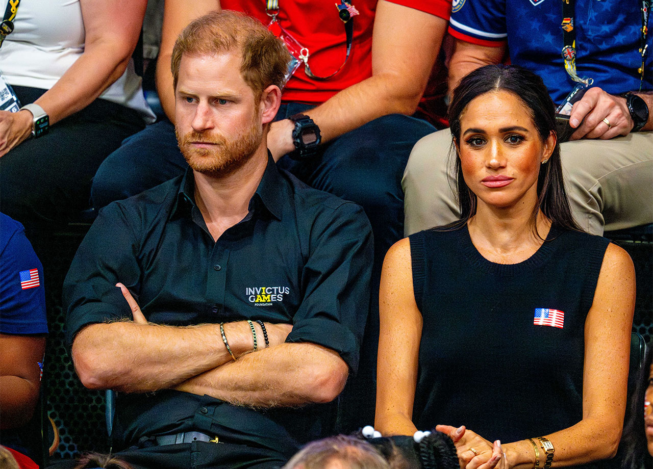 Prince Harry Meghan Markle day 4 Invictus Games 2023