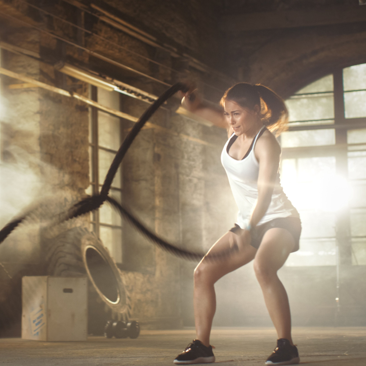 woman doing exercise