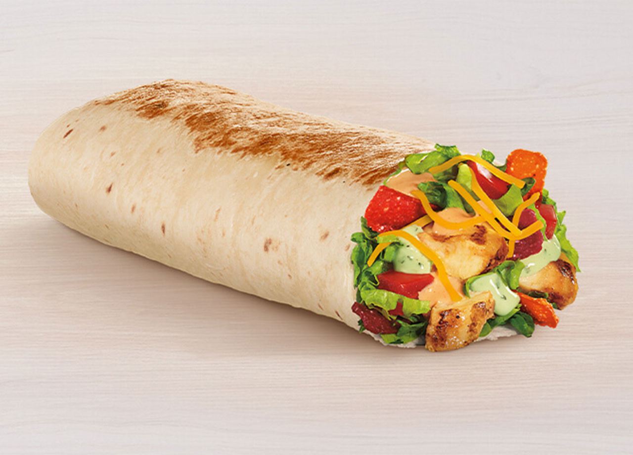 taco bell chipotle ranch grilled chicken burrito