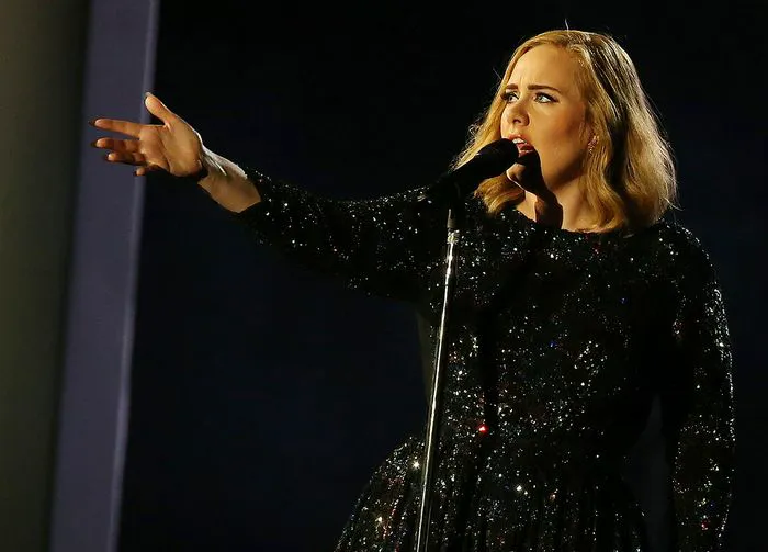 Adele performing Arena Verona Italy