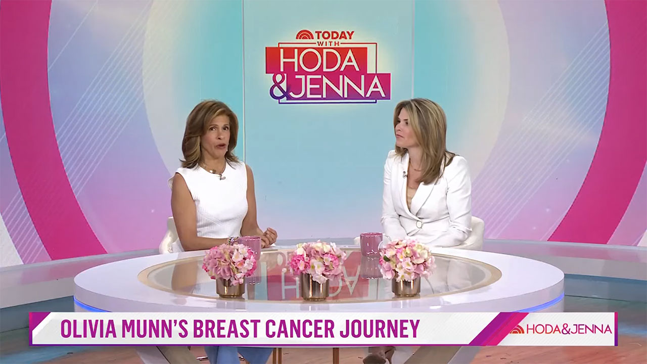 Hoda Kotb Jenna Bush Hager discuss Olivia Munn's breast cancer diagnosis