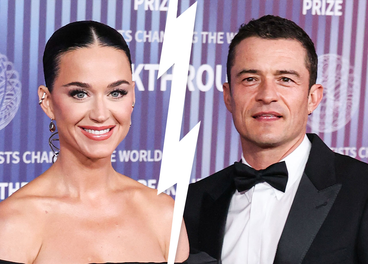 Katy Perry and Orlando Bloom 10th annual Breakthrough Prize Ceremony