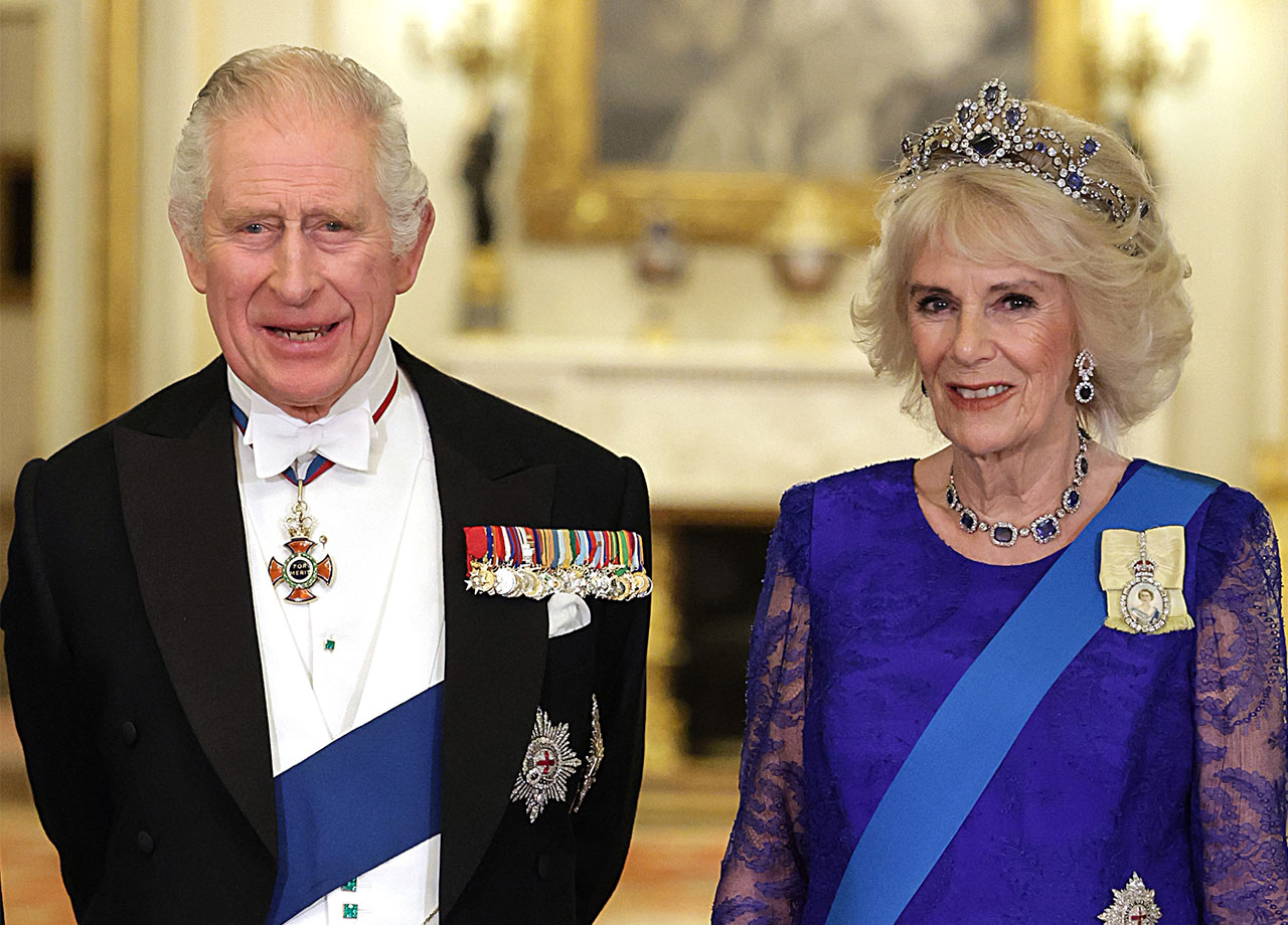 Queen Camilla King Charles State Banquet President of the Republic of South Africa
