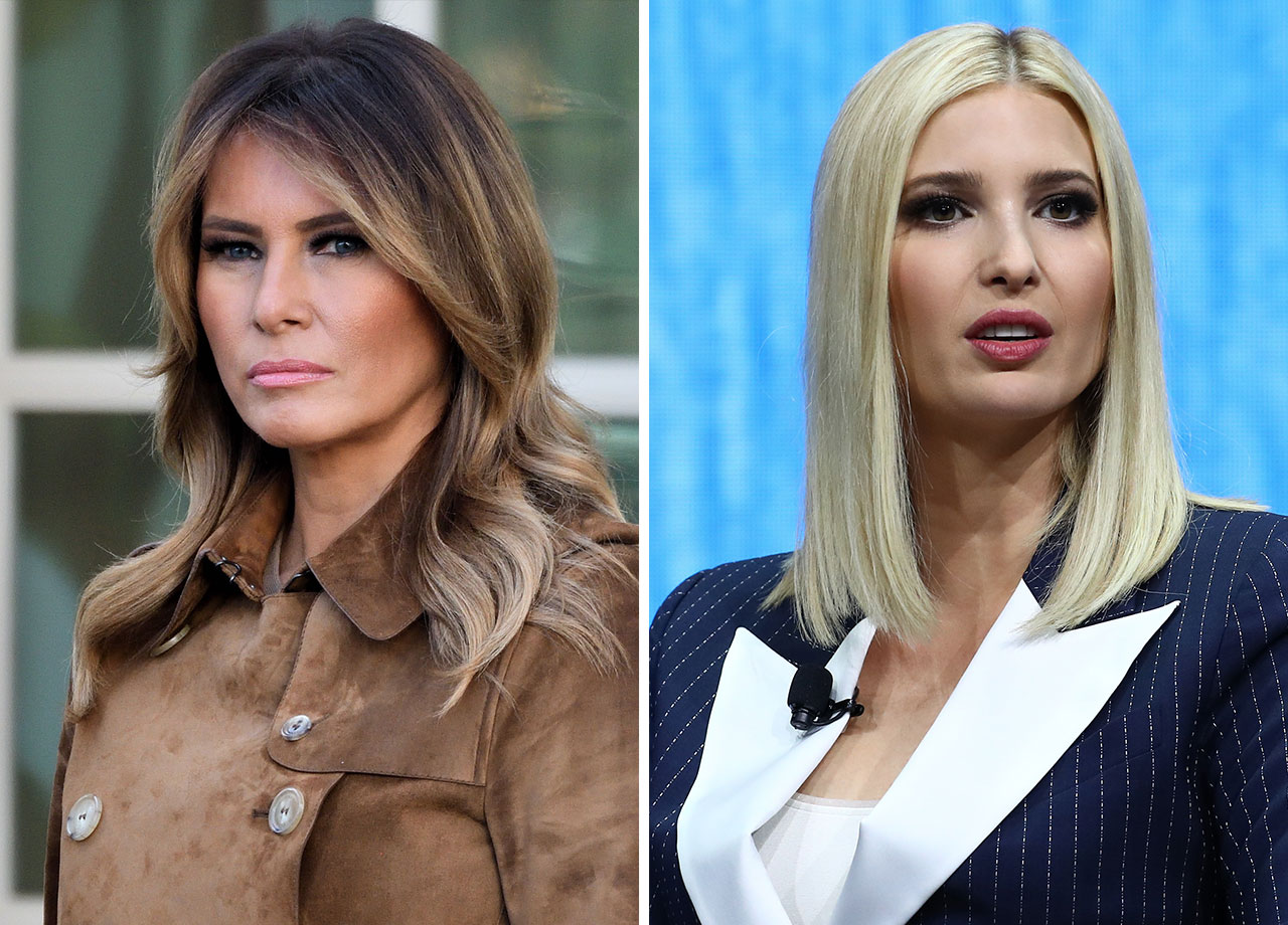 Melania Trump and Ivanka Trump