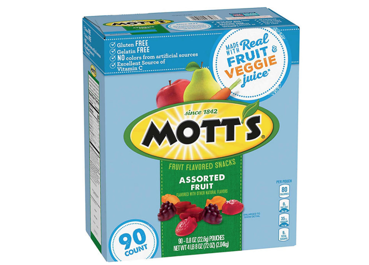 assort mott's fruit snacks