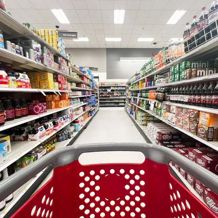 "Target grocery store cart"