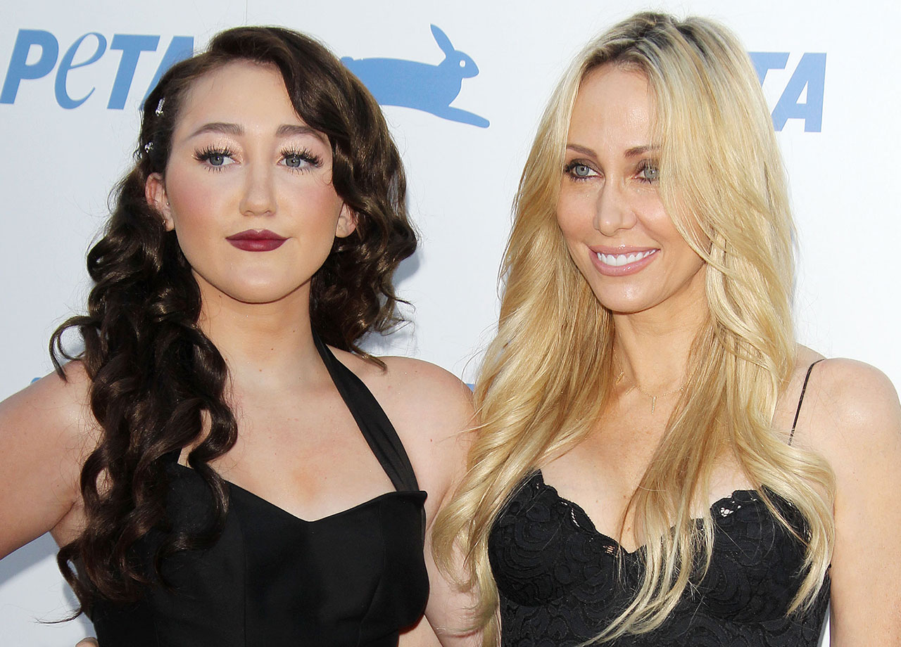 Tish Cyrus Noah Cyrus PETA 35th anniversary party