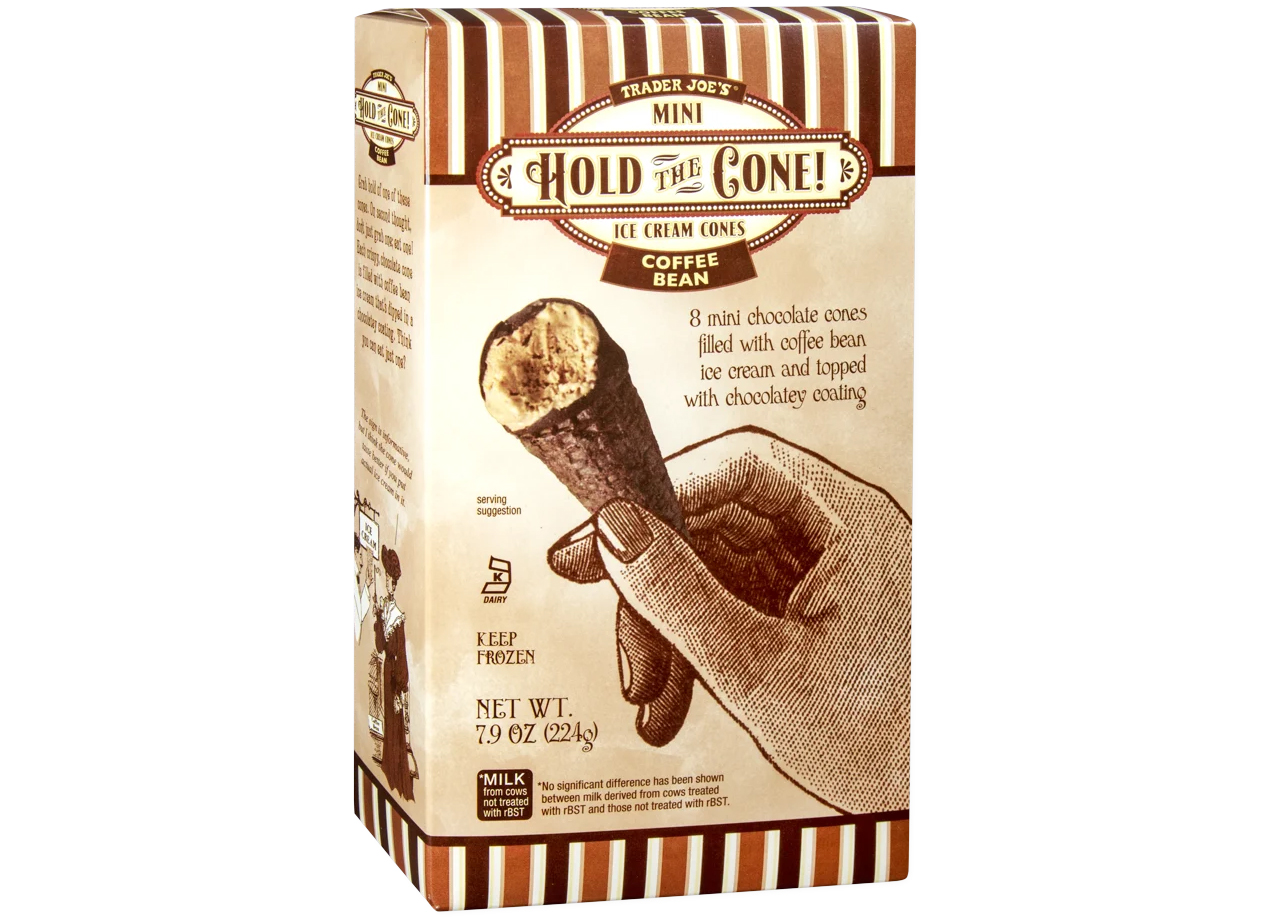hold the cone coffee bean