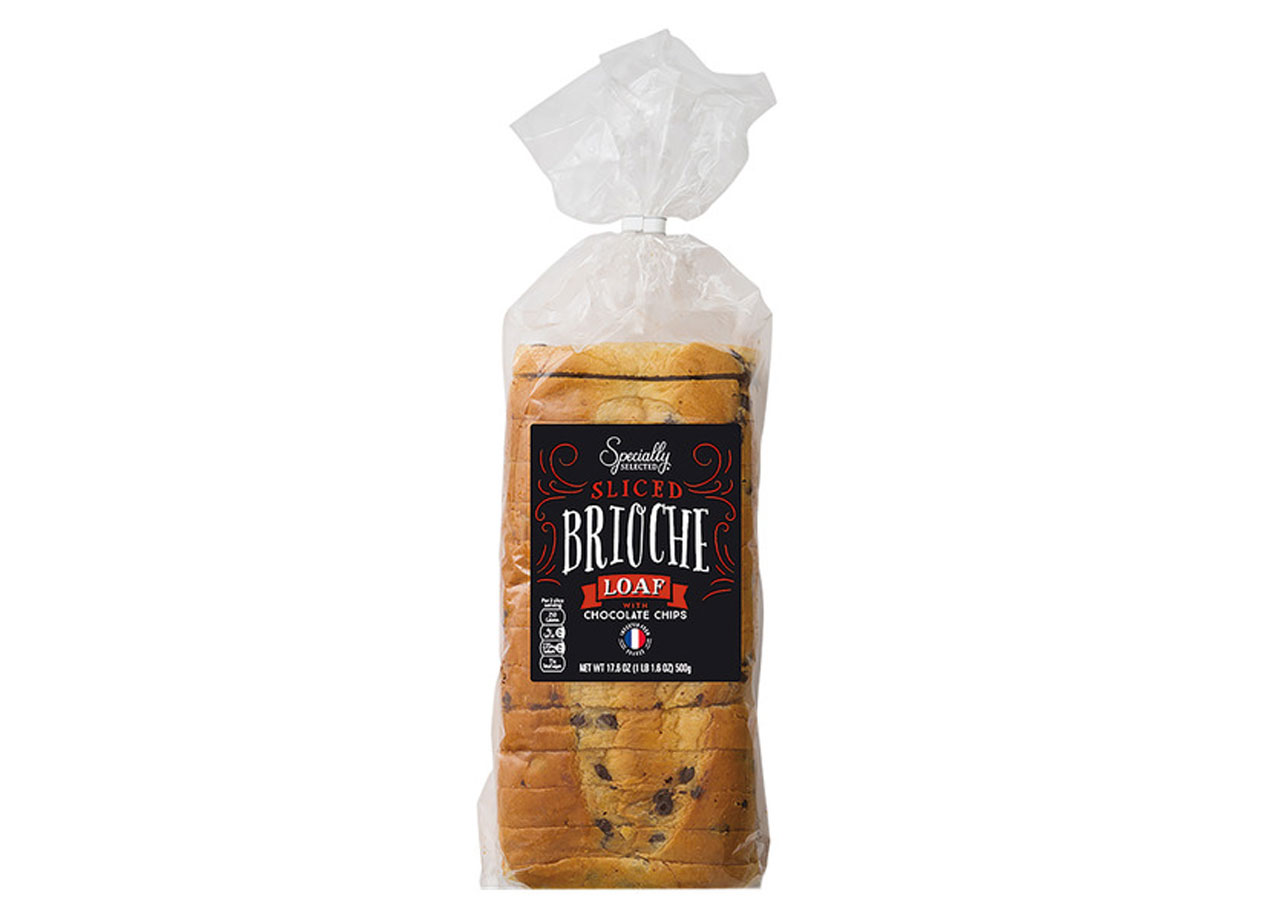 aldi specialty selected chocolate chip brioche loaf