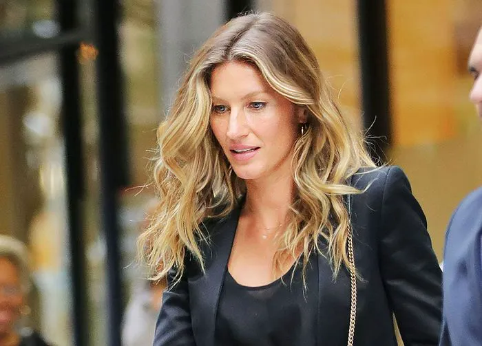 gisele bundchen heads to an event at american museum natural history