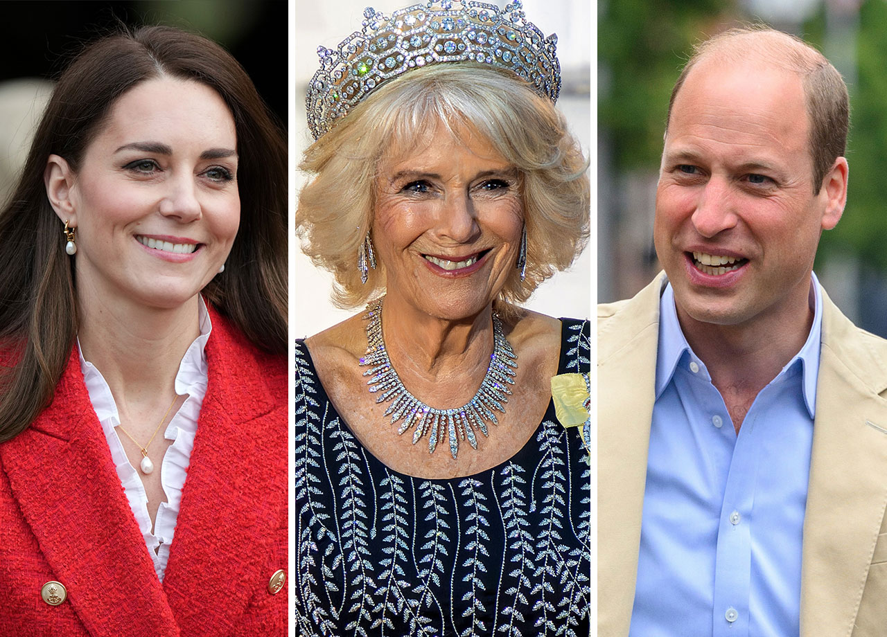 Kate Middleton Queen Camilla Prince William