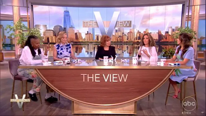 The View discusses climate change