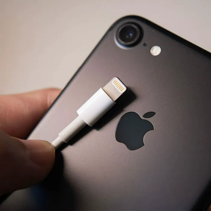 black-iphone-charger