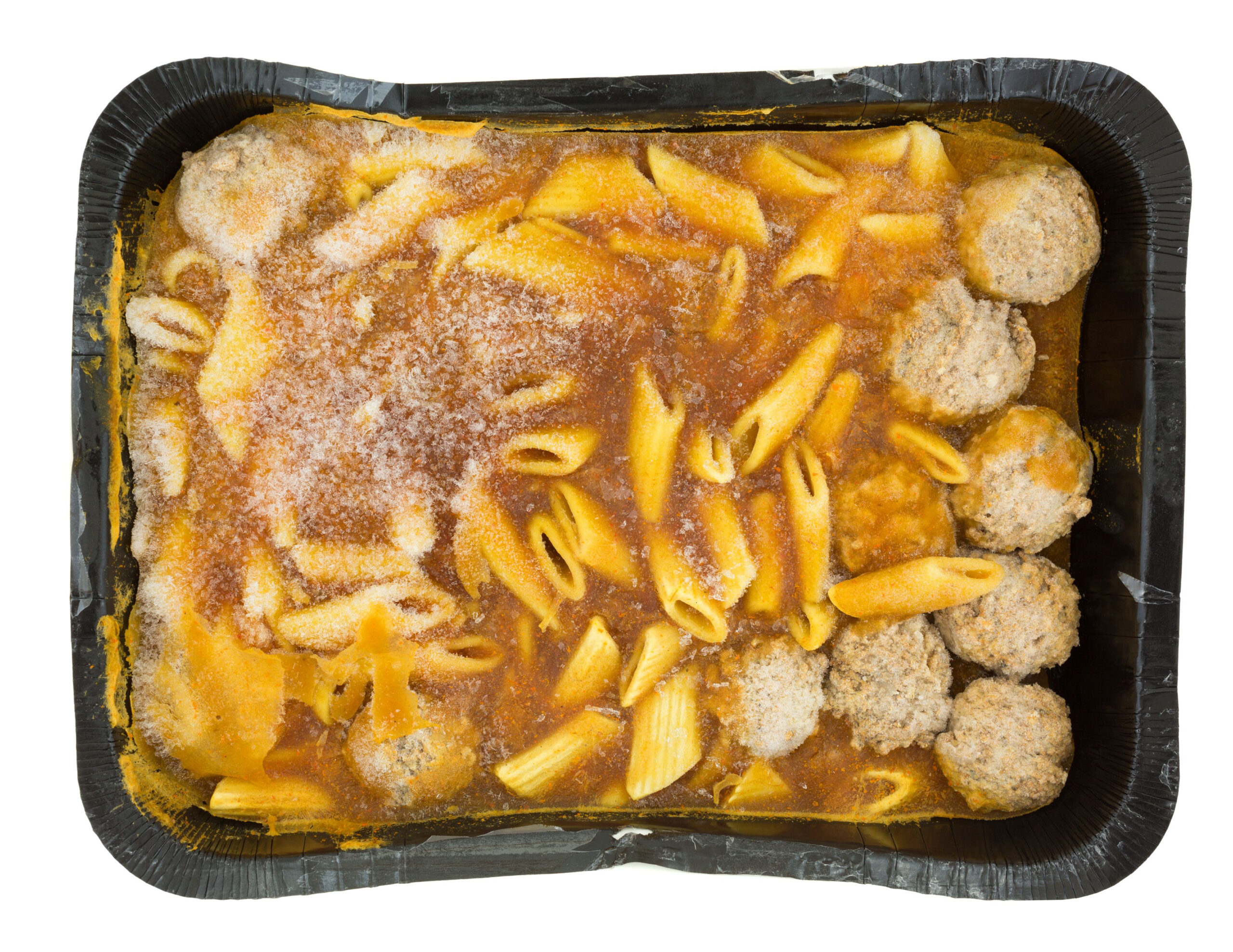 frozen pasta with meatballs
