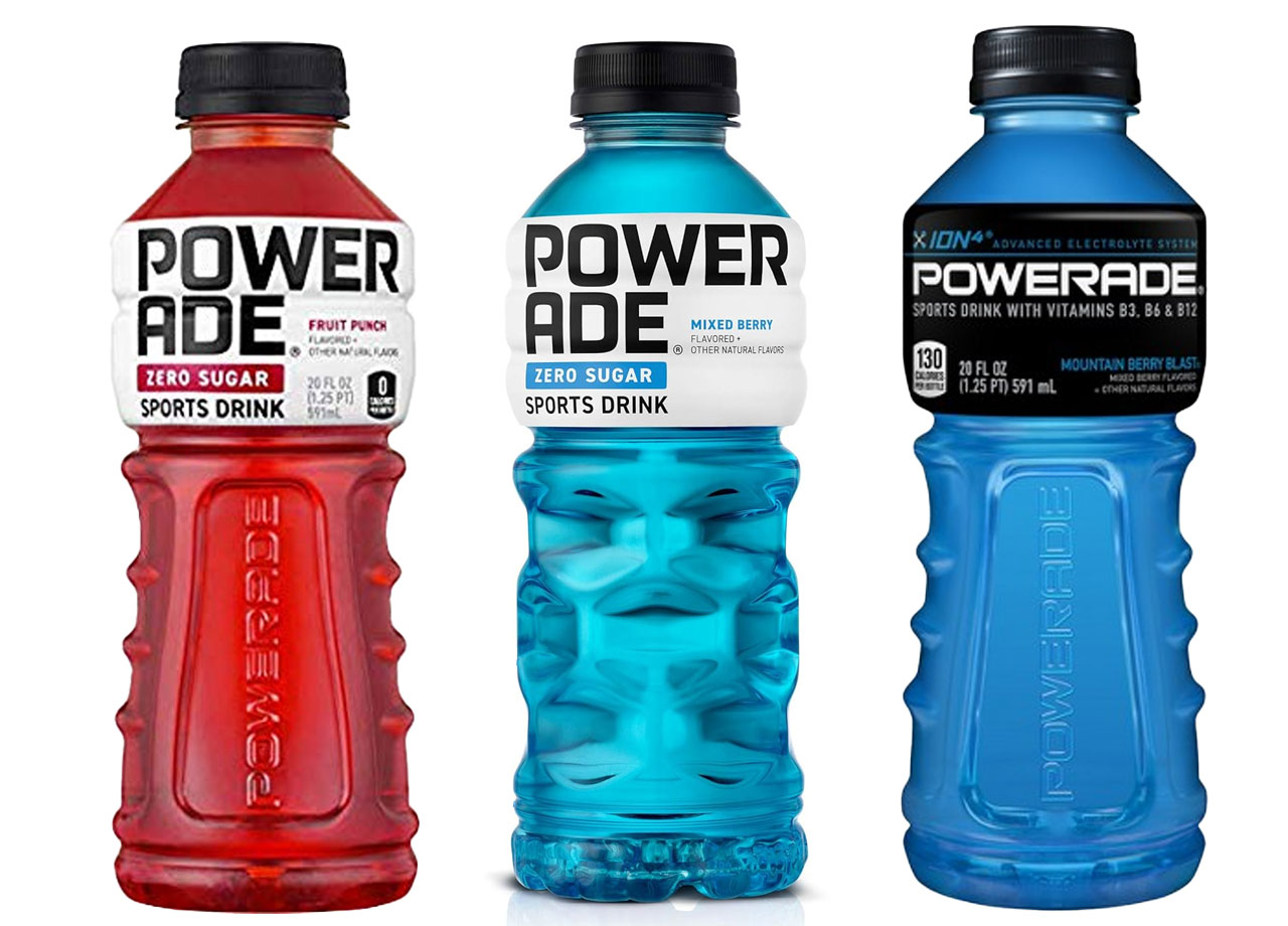 powerade bottles