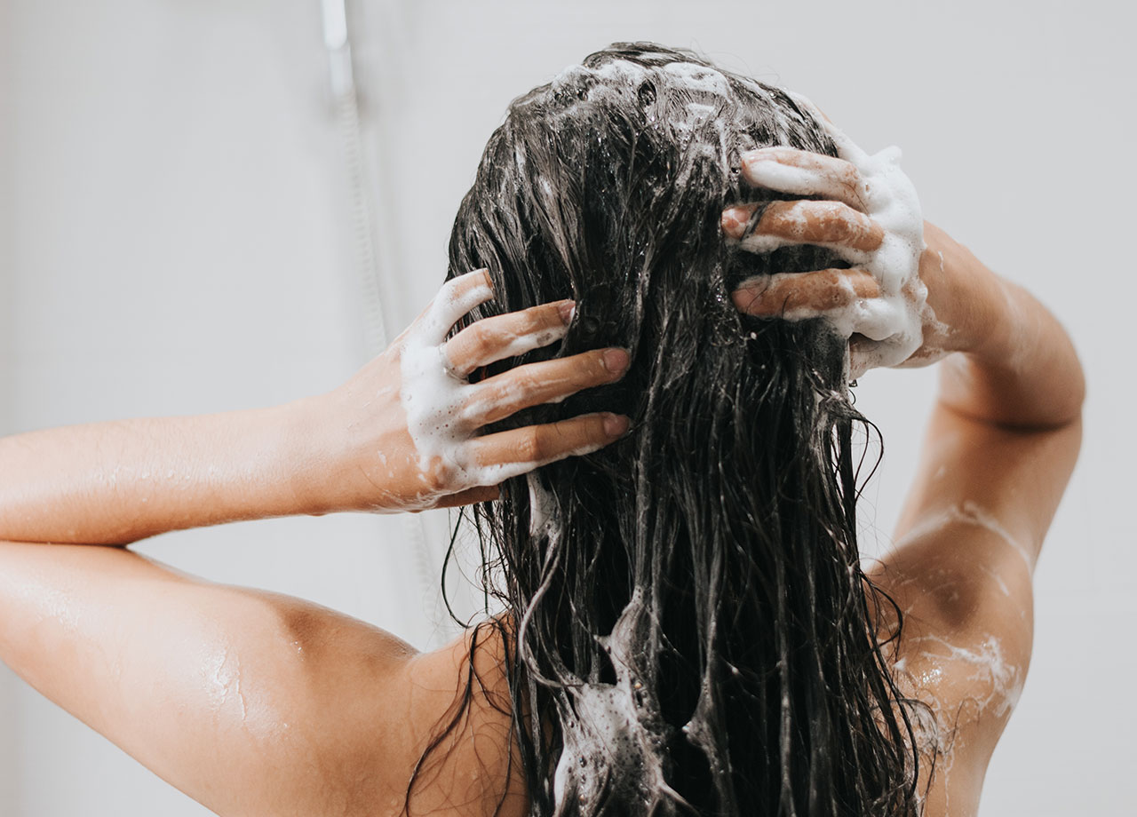 woman-washing-hair
