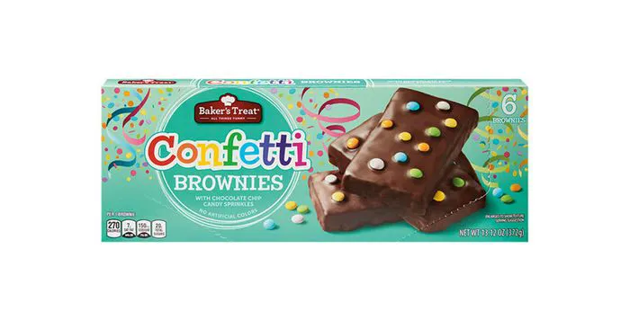 aldi confetti brownies