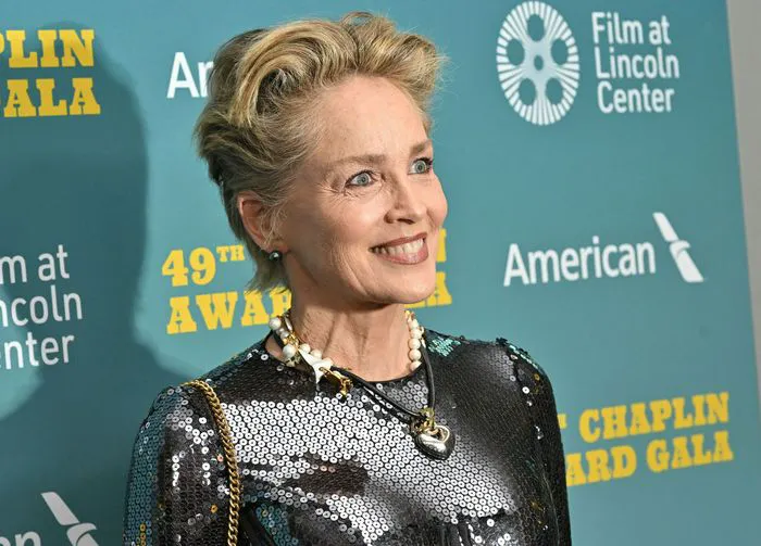 Sharon Stone at the 49th Annual Chaplin Award Gala celebration.
