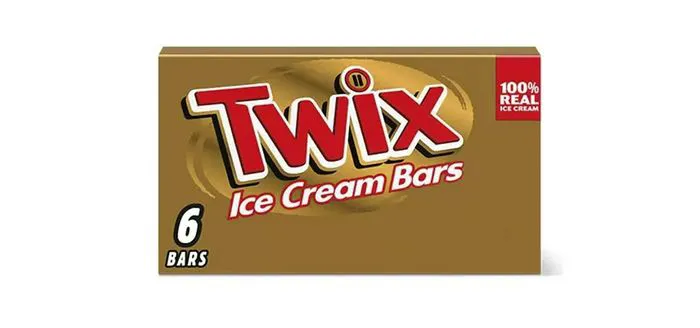 twix ice cream bars