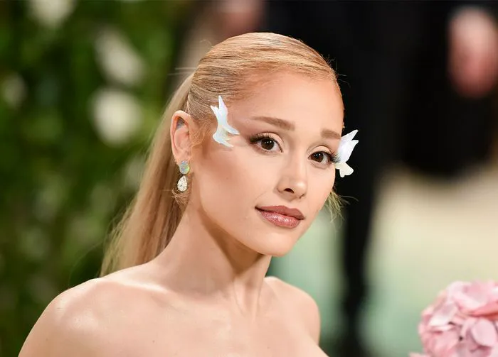 Ariana Grande stunning at the 2024 Met Gala.