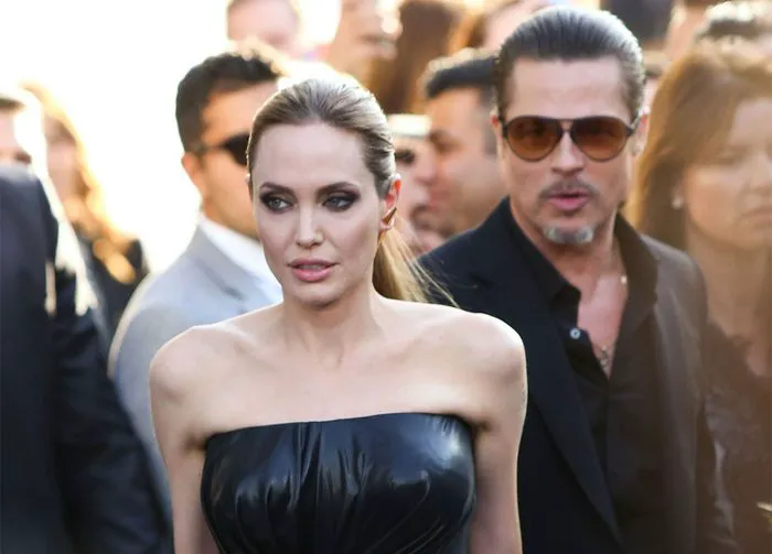Brad Pitt Angelina Jolie red carpet